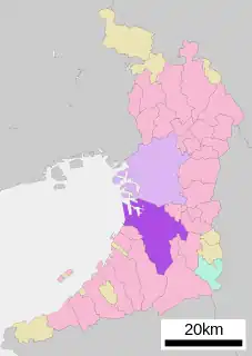 堺市位置図