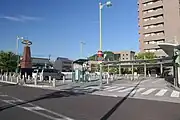 南口駅前ロータリー