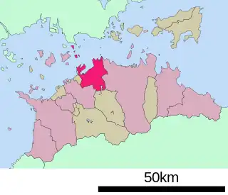 坂出市位置図