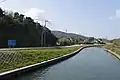 福井と西の境を流れる境川