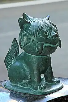 フィクションにおけるシーサーの例（水木しげるロード）