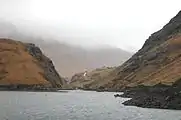 西から見たサクソン村