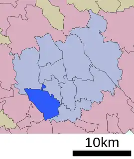 桜区位置図