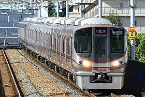 高輝度LED前照灯JR西日本323系電車