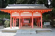 桜実神社社殿。