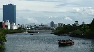 源八橋より南を望む