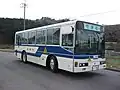 作東町営バス当時の車両（福山線、2005年）