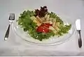 レタスの生野菜サラダ