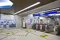 改札口・切符券売機(2021年7月)
