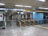 6号線改札口(2013年撮影)