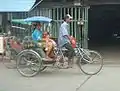 現代のタイ王国のトライサイクル