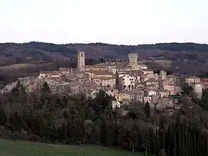 サン・カシャーノ・デイ・バーニの風景