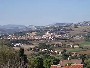 サン・ロレンツォ・イン・カンポの風景