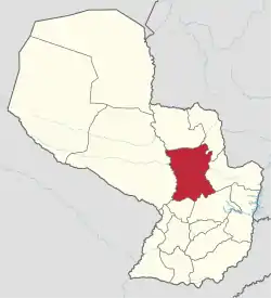 Location of サン・ペドロ県