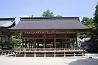 拝殿（2013年（平成25年）7月）