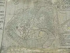 サーンチー全体地図