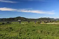 右岸下流側より