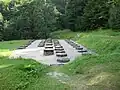 巨大な石灰岩による聖所