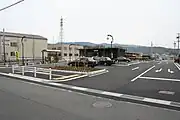 駅前広場(2008年3月)