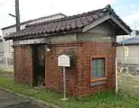 レンガ造りのランプ小屋（2018年9月）