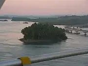 サン・ファニーコ橋の上から見たサン・ファニーコ海峡