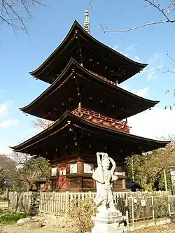 西福寺三重塔