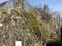 山王駅階段跡