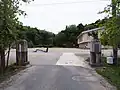 閉校後の佐濃小学校跡地（2016年）