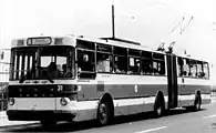東ドイツで試運転中の試作車(1989年撮影)