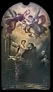 パドヴァのアントニオと幼子のキリスト(c.1820)