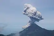 サンティアギート山の2016年噴火