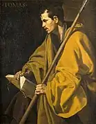 Saint Thomas, ディエゴ・ベラスケス, 1619-20.