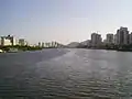 三亜市街、三亜河