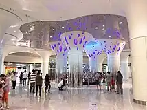 三陽広場駅内“城市之心”の光景