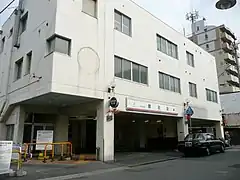 駅舎（近景）（2008年5月）