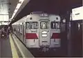 3両編成時代の3076編成（高速神戸駅）