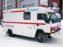 札幌ボデー製高規格救急車トライハート(1990年代）