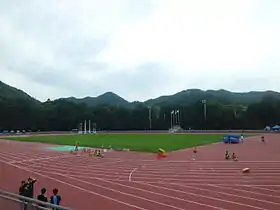 札幌市円山競技場（2015年8月）