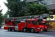 はしご付消防車(札幌市消防局)