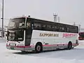 札幌バス 日野・セレガGJ(暫定塗装)