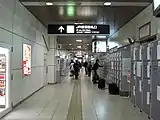 南側連絡通路(2022年11月1日から閉鎖)