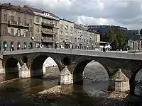 サラエヴォのラテン橋(サラエボ事件が起こった場所)