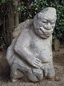 猿石（奈良県高市郡明日香村）