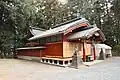 墳丘くびれ部（笹森稲荷神社社殿）