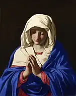 祈る聖母