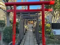 佐竹稲荷神社の外観