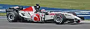 アメリカGPでの007。佐藤琢磨がドライブ。