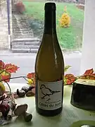 ジュラワインのボトル。品種はサヴァニャン。