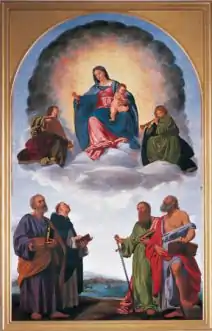 『サン・ドメニコ・ディ・ペーザロの祭壇画』 ジローラモ・サヴォルド（1524年-1526年）