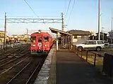 ホーム（2007年1月、下り線のりば）